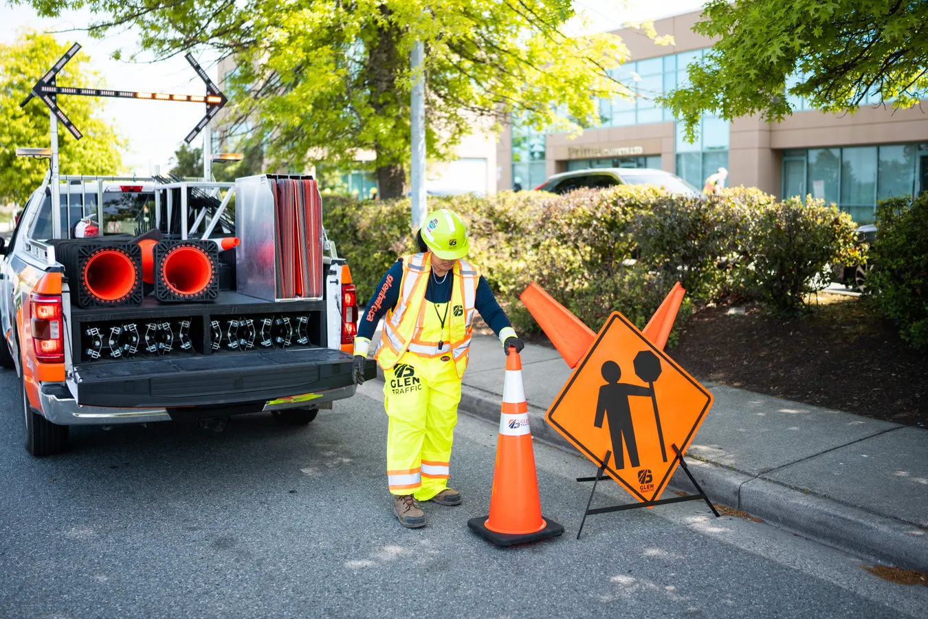 Glen Traffic Person on duty Image