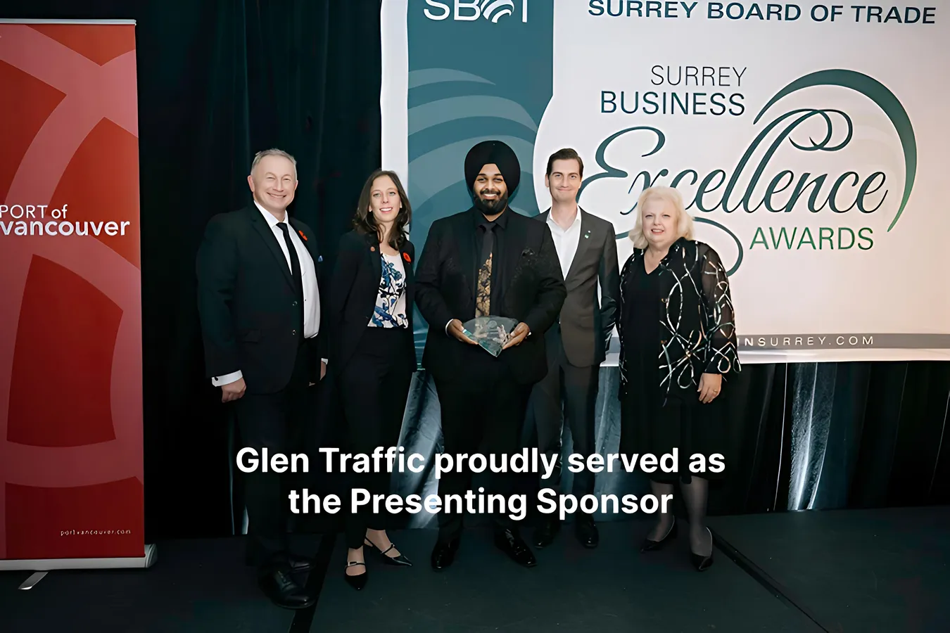 Surrey Business Excellence Award Banner 1