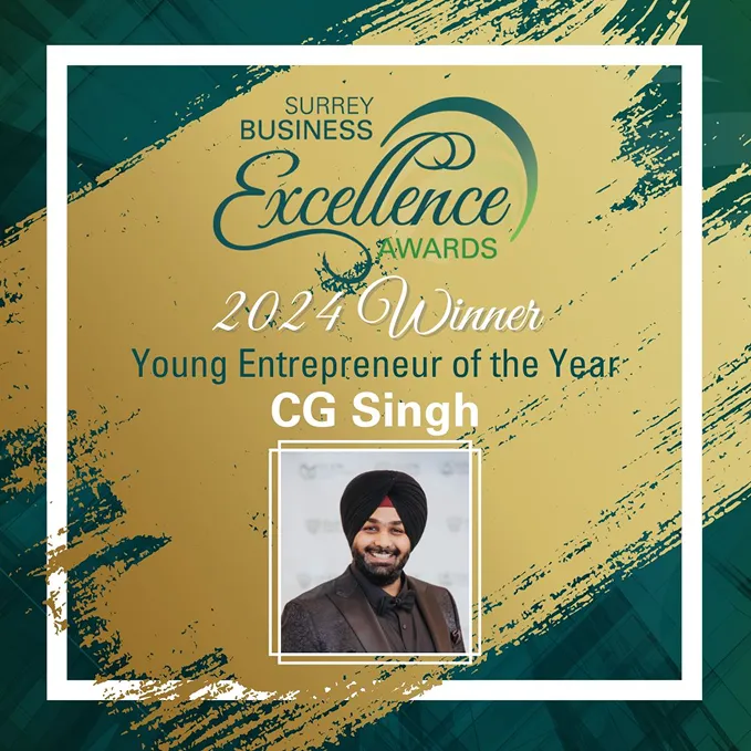Surrey Business Excellence Award Banner 2